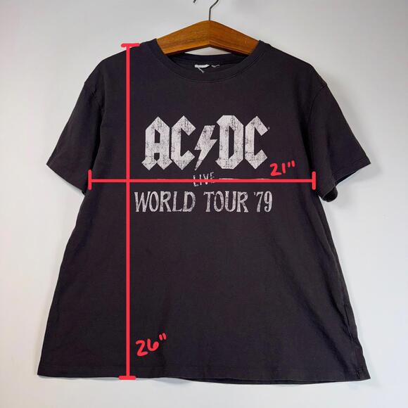 AC/DC Live World Tour 79 T-Shirt - Picture 5 of 5